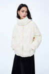 LILY Warm Hooded Short Down Jacket | LILY ASIA