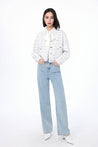 Vintage Plaid Short-Length Jacket | LILY ASIA