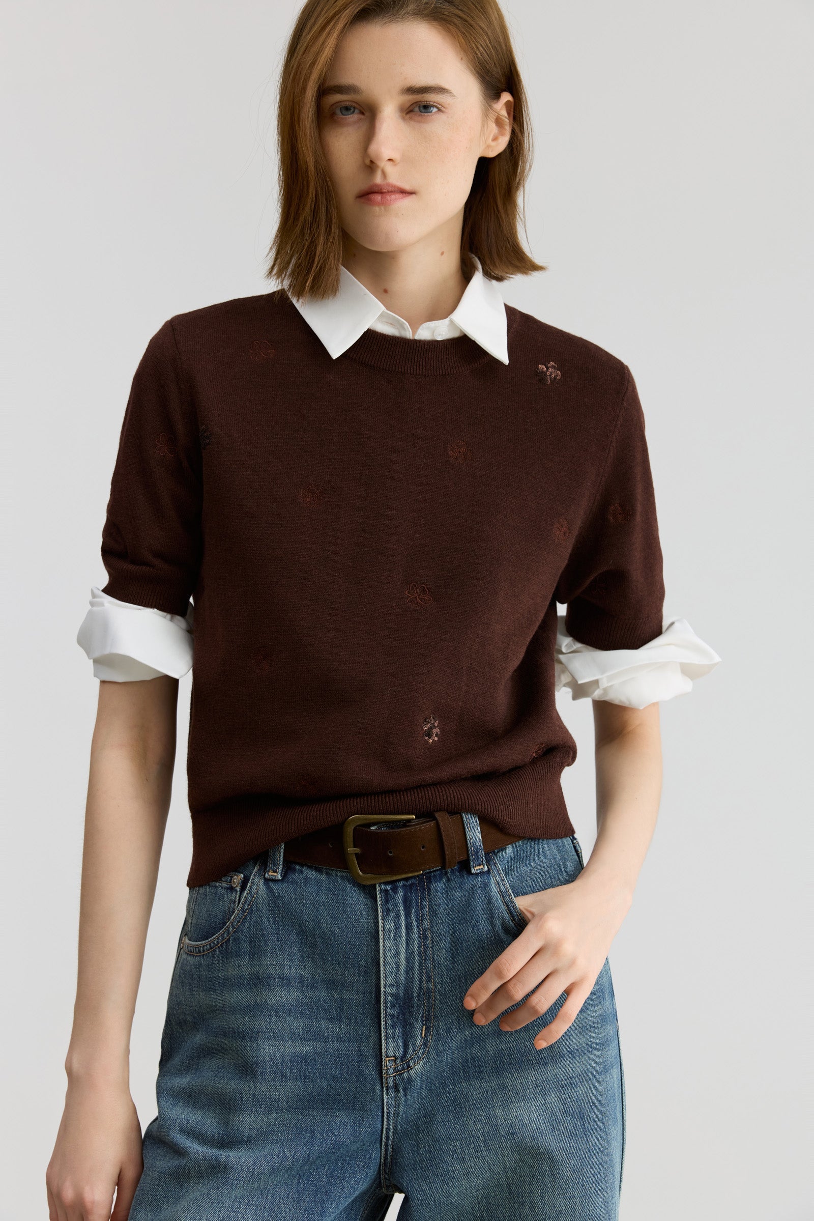 メゾンデドルチェ　lily tops リリートップス lily tops/ivory | maison de Dolce.