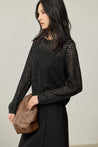 LILY Mesh Sequin Knit | LILY ASIA