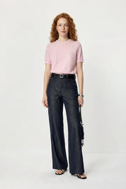 Beaded Knit Tee