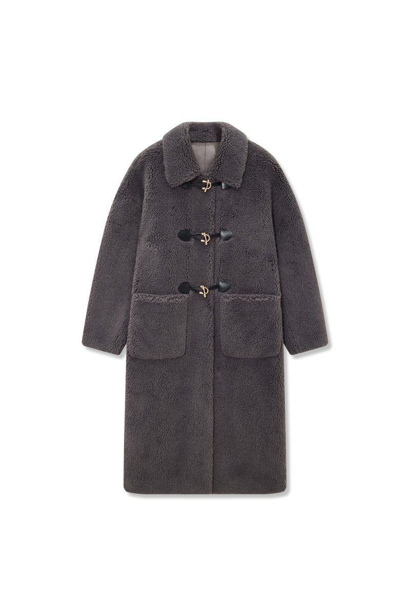 All-wool British Style Soft and Plush Overcoat | LILY ASIA