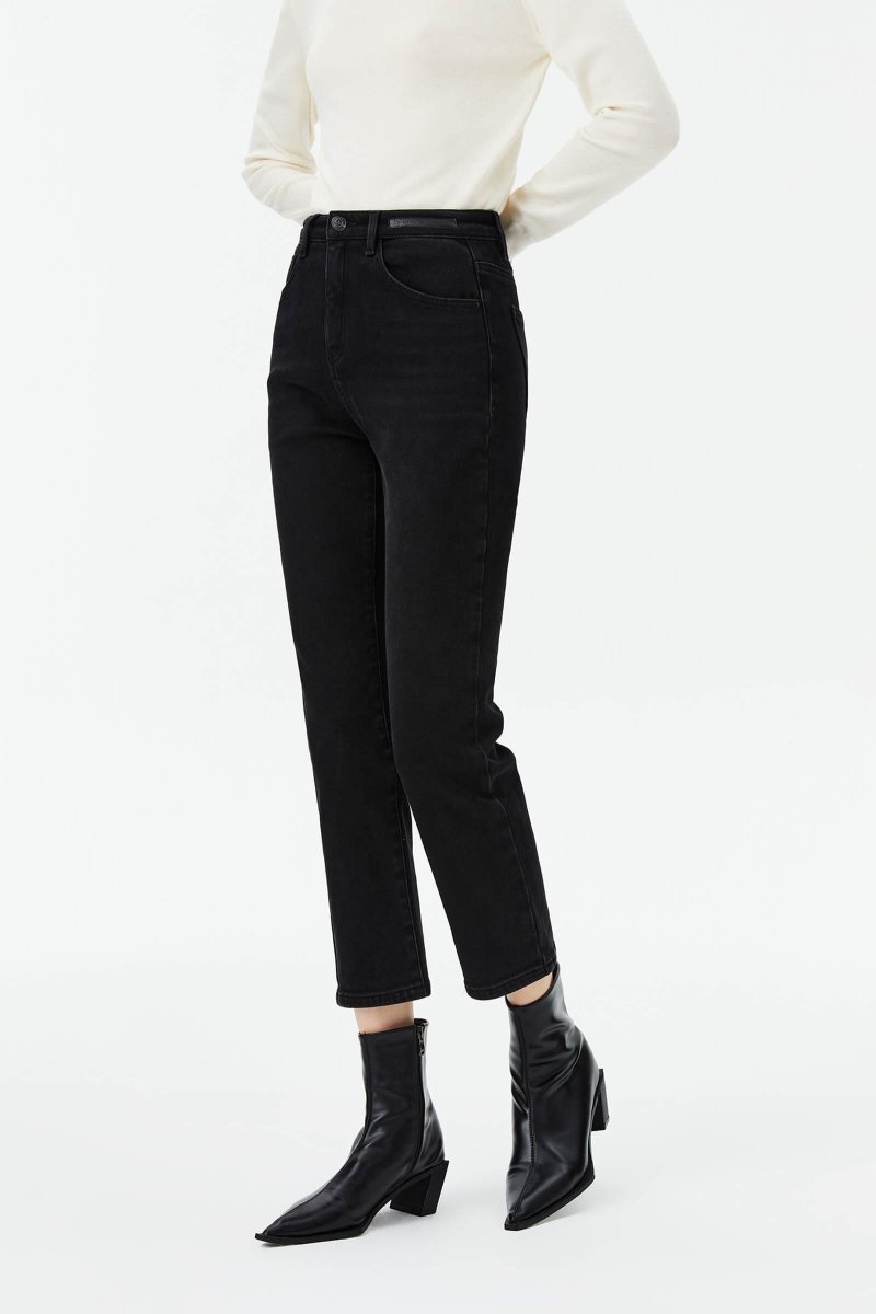 Classic Slimming Brushed Skinny Jeans | LILY ASIA