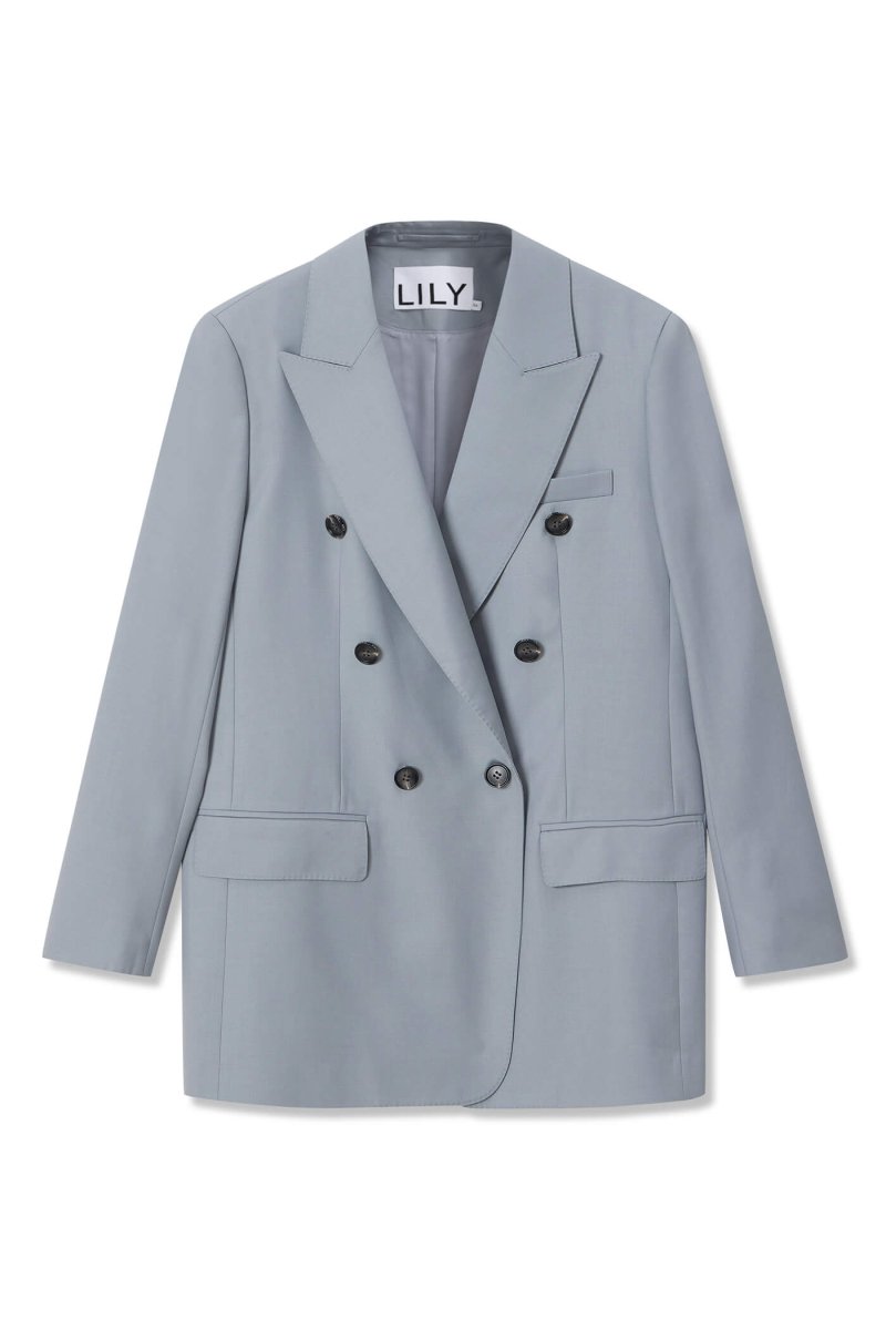 Elegant Floral Wool Suit | LILY ASIA