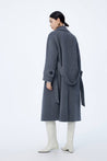 Elegant long wool coat | LILY ASIA