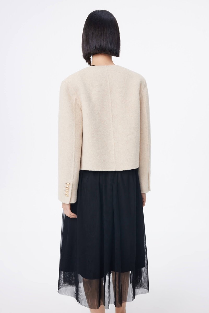 Elegant Woolen Jacket | LILY ASIA