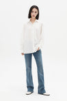 Embroidered Lyocell-Blend Shirt | LILY ASIA