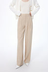 Flattering Straight-Leg Casual Trousers | LILY ASIA
