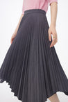 Flowy Pleated A-Line Skirt | LILY ASIA