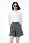 Gentle and Airy Hollow Out Blouse | LILY ASIA