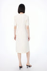 Gentle Draped Midi Dress | LILY ASIA