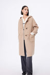 LILY Age-Reducing Hooded Woolen Coat | LILY ASIA