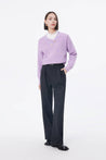 LILY All-Wool Solid Knit Sweater | LILY ASIA