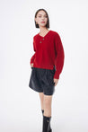LILY All-Wool Solid Knit Sweater | LILY ASIA