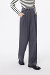 LILY Asymmetrical Suit-Style Casual Pants | LILY ASIA