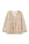 LILY Chanel-Inspired V-Neck Short Jacket | LILY ASIA