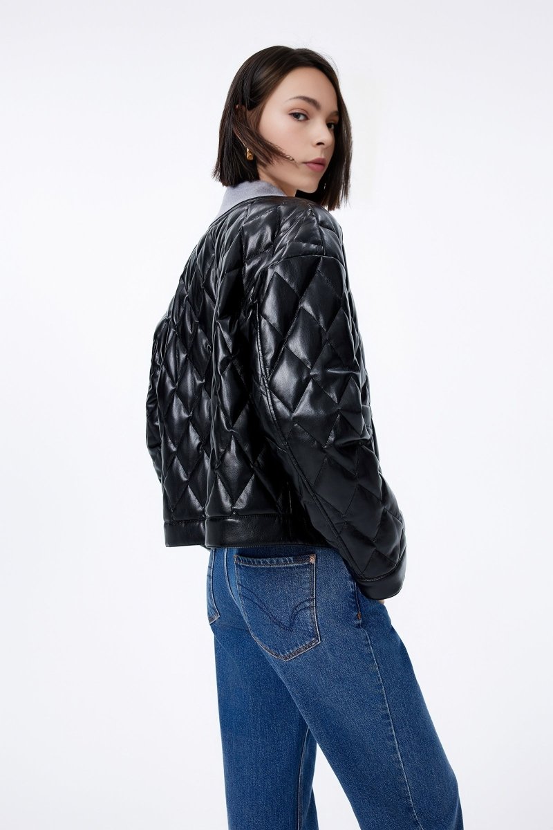 LILY Chanel-Inspired Velvet Down Jacket | LILY ASIA