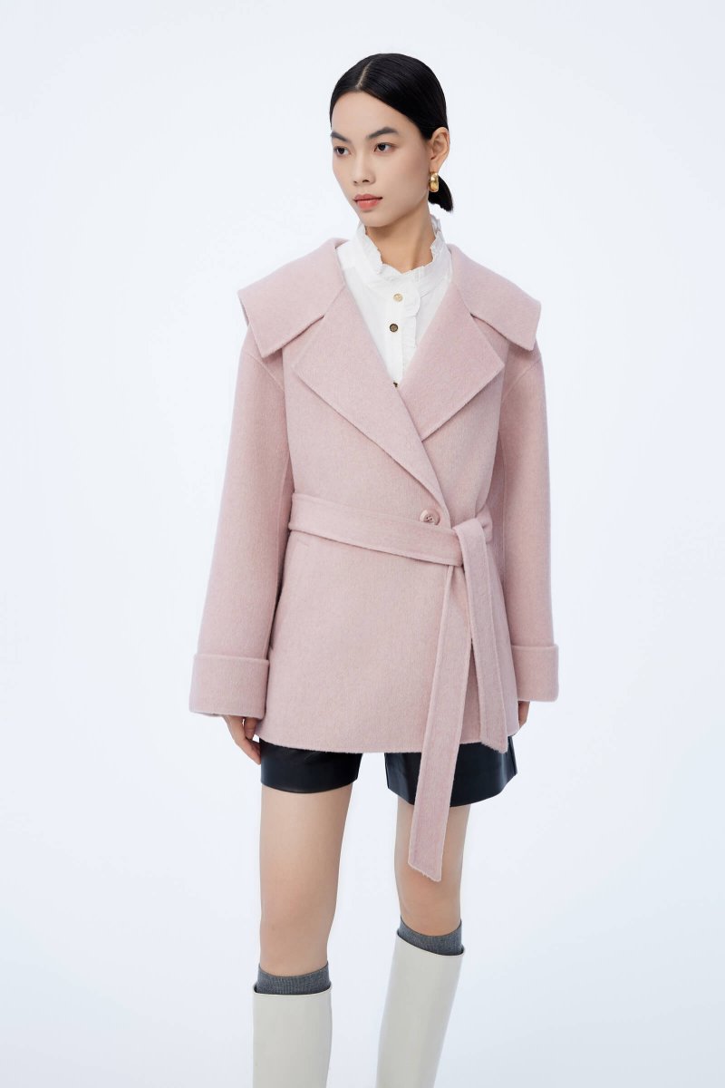 LILY Commuter Navy Collar Coat | LILY ASIA