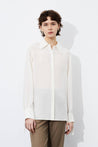 LILY Commuter Solid Color Silk Shirt | LILY ASIA