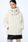 LILY Duck Down Casual Commuter Hooded Puffer Jacket | LILY ASIA