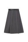 LILY Elegant Belted High-Waisted A-Line Skirt | LILY ASIA