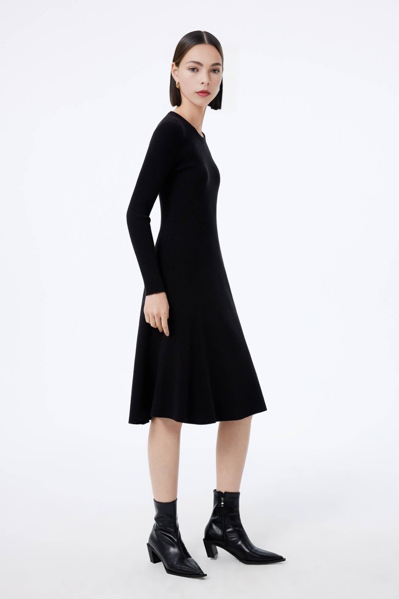 LILY Elegant Fitted Little Black Dress | LILY ASIA