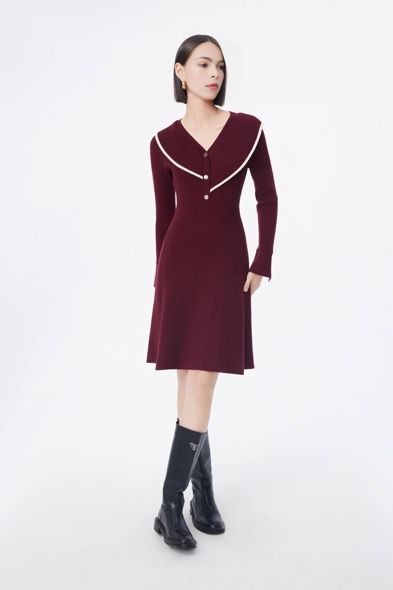LILY Elegant Knit Dress | LILY ASIA