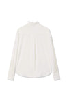 LILY Elegant Lace Collar White Shirt | LILY ASIA