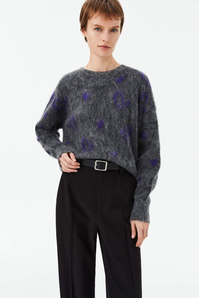 LILY Fashionable Jacquard Knit Sweater | LILY ASIA