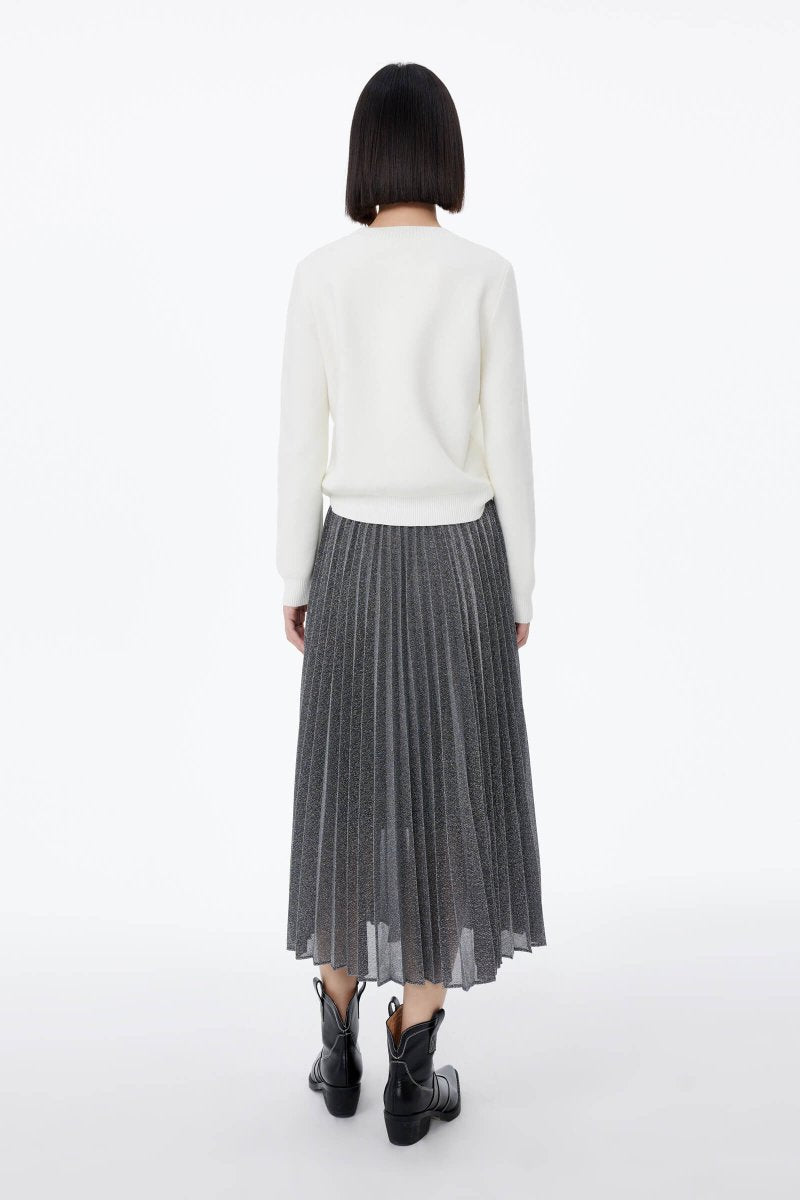 LILY Fashionable Pleated High-Waisted Skirt | LILY ASIA