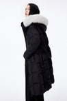 LILY Fox Fur Hooded Down Jacket | LILY ASIA