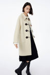 LILY Full Wool College-Style Long Coat | LILY ASIA