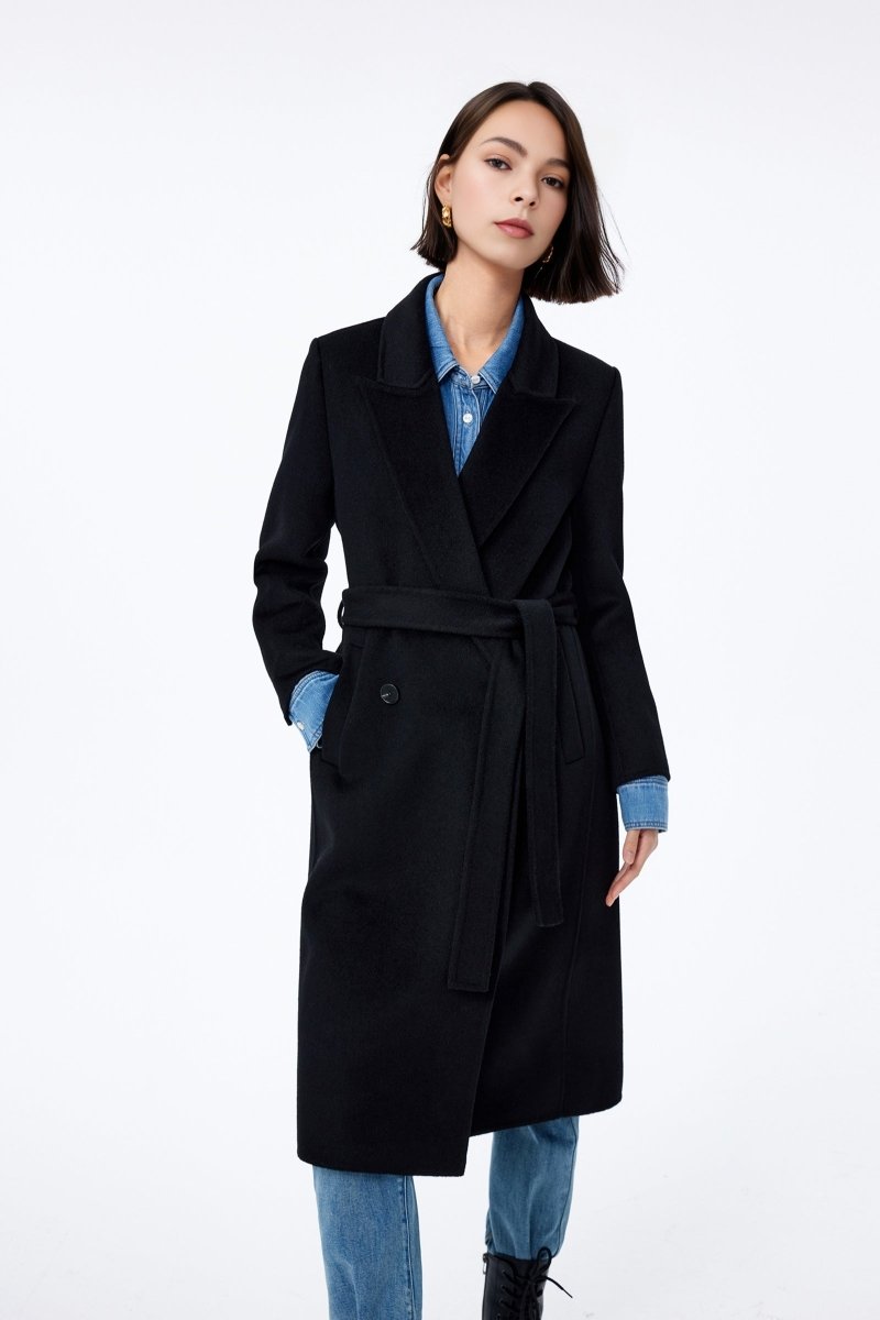 LILY Full Wool Long Overcoat | LILY ASIA