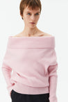 LILY Full Wool One-Shoulder Sweater | LILY ASIA