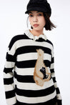 LILY Full Wool Playful Jacquard Sweater | LILY ASIA