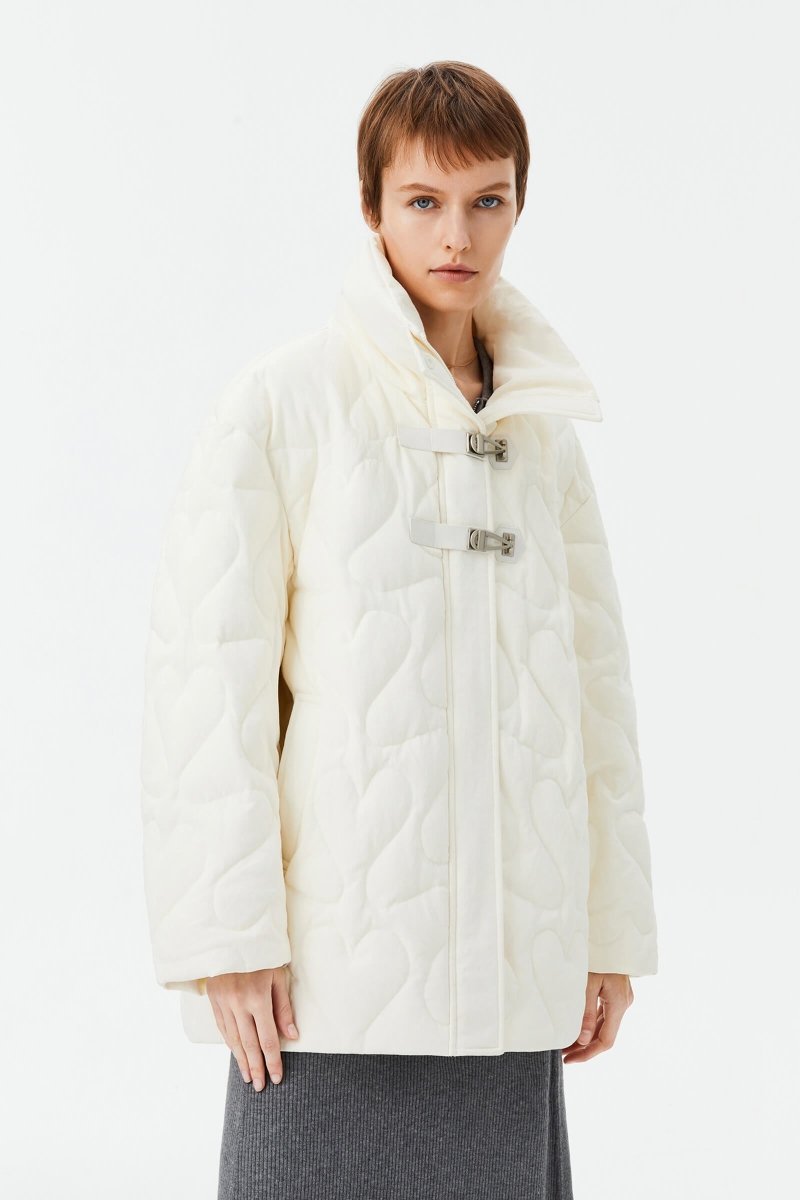 LILY Goose Down Jacket with Stand Collar | LILY ASIA