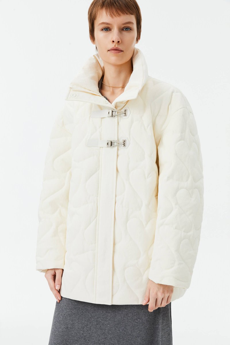 LILY Goose Down Jacket with Stand Collar | LILY ASIA