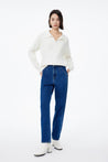 LILY High-Waisted Straight-Leg Jeans | LILY ASIA