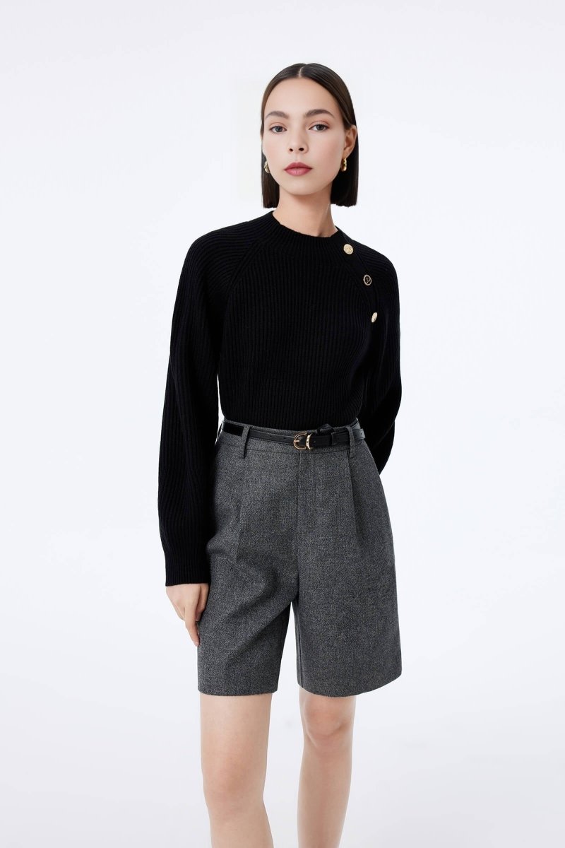 LILY Lantern Sleeve Knit Sweater | LILY ASIA