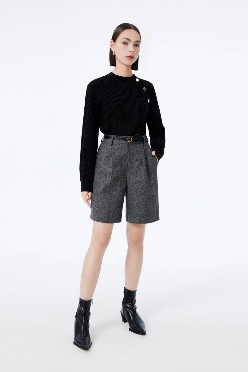 LILY Lantern Sleeve Knit Sweater | LILY ASIA