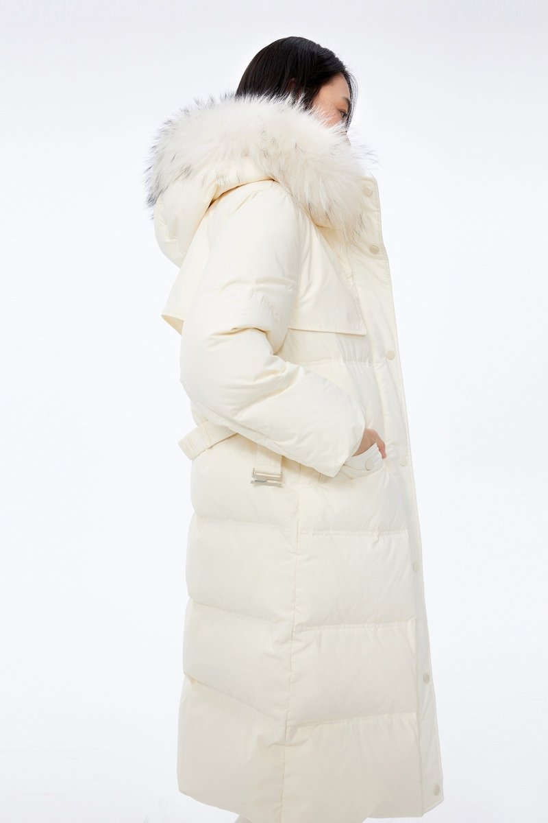 LILY Long Hooded Down Jacket | LILY ASIA