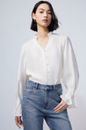 LILY Lyocell Tencel Chic Bud Sleeve Shirt | LILY ASIA