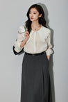 LILY Lyocell Tencel Elegant Drape Shirt | LILY ASIA