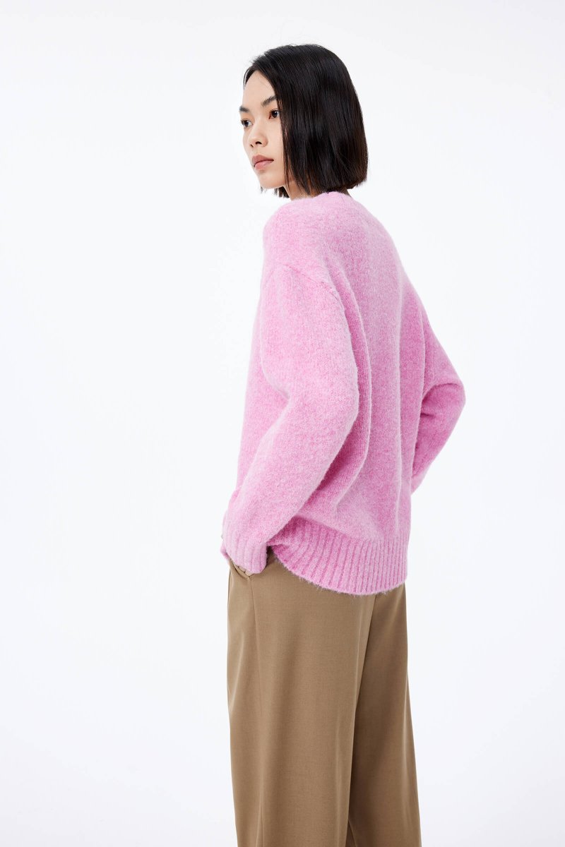 LILY Mohair Blend Knit Sweater | LILY ASIA