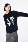 LILY Playful Embossed Knit Sweater | LILY ASIA