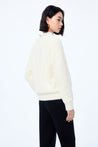 LILY Playful Jacquard Panda Loose-Fit Drop-Shoulder Sweater | LILY ASIA