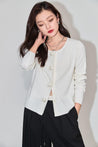 LILY Rose Button Knitted Cardigan | LILY ASIA