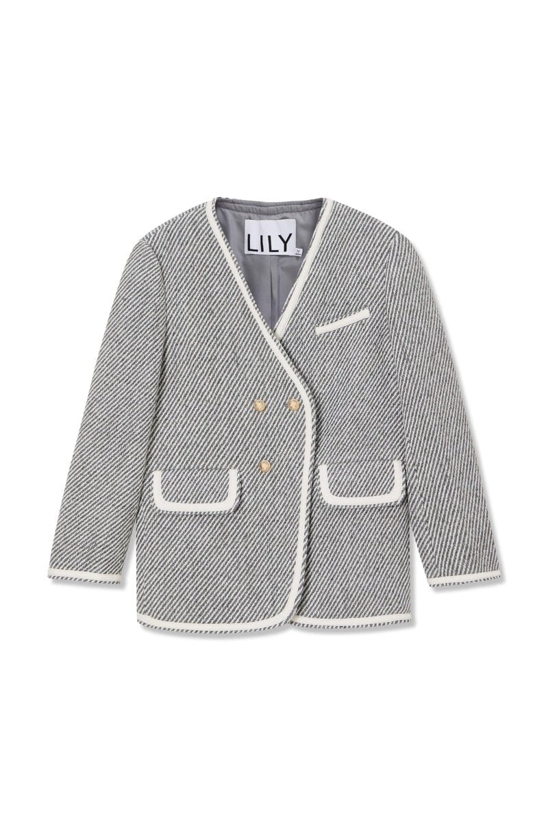 LILY Striped Short Jacket | LILY ASIA
