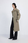 LILY Stylish Belted Trench Coat | LILY ASIA