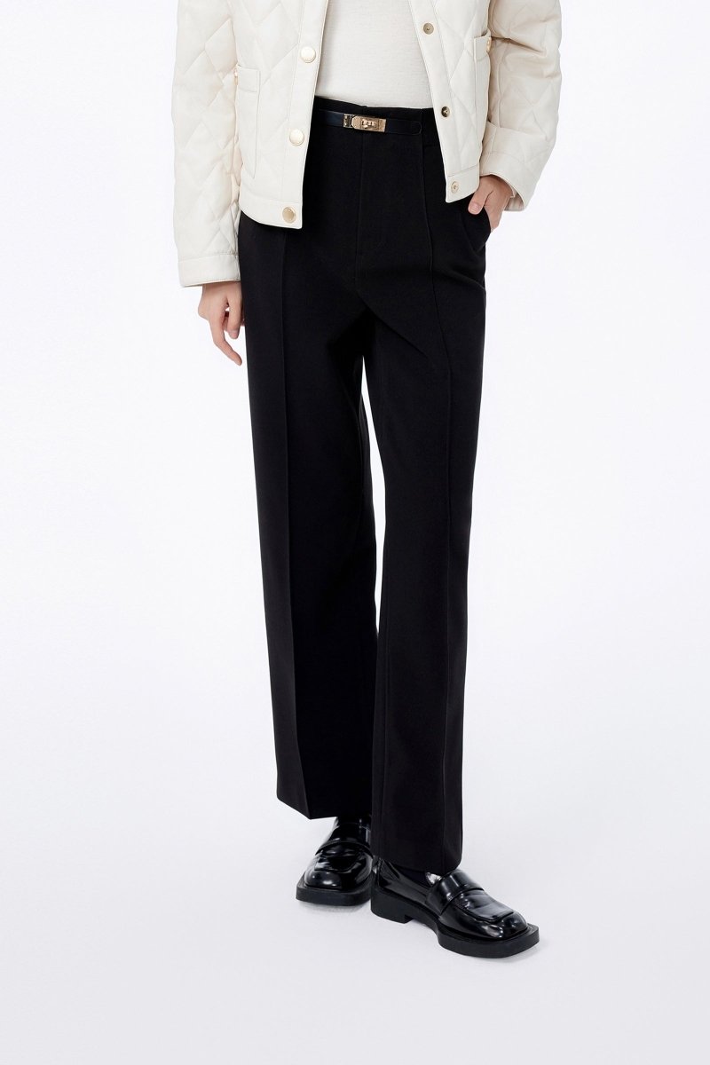 LILY Unique Belted Wide-Leg Trousers | LILY ASIA